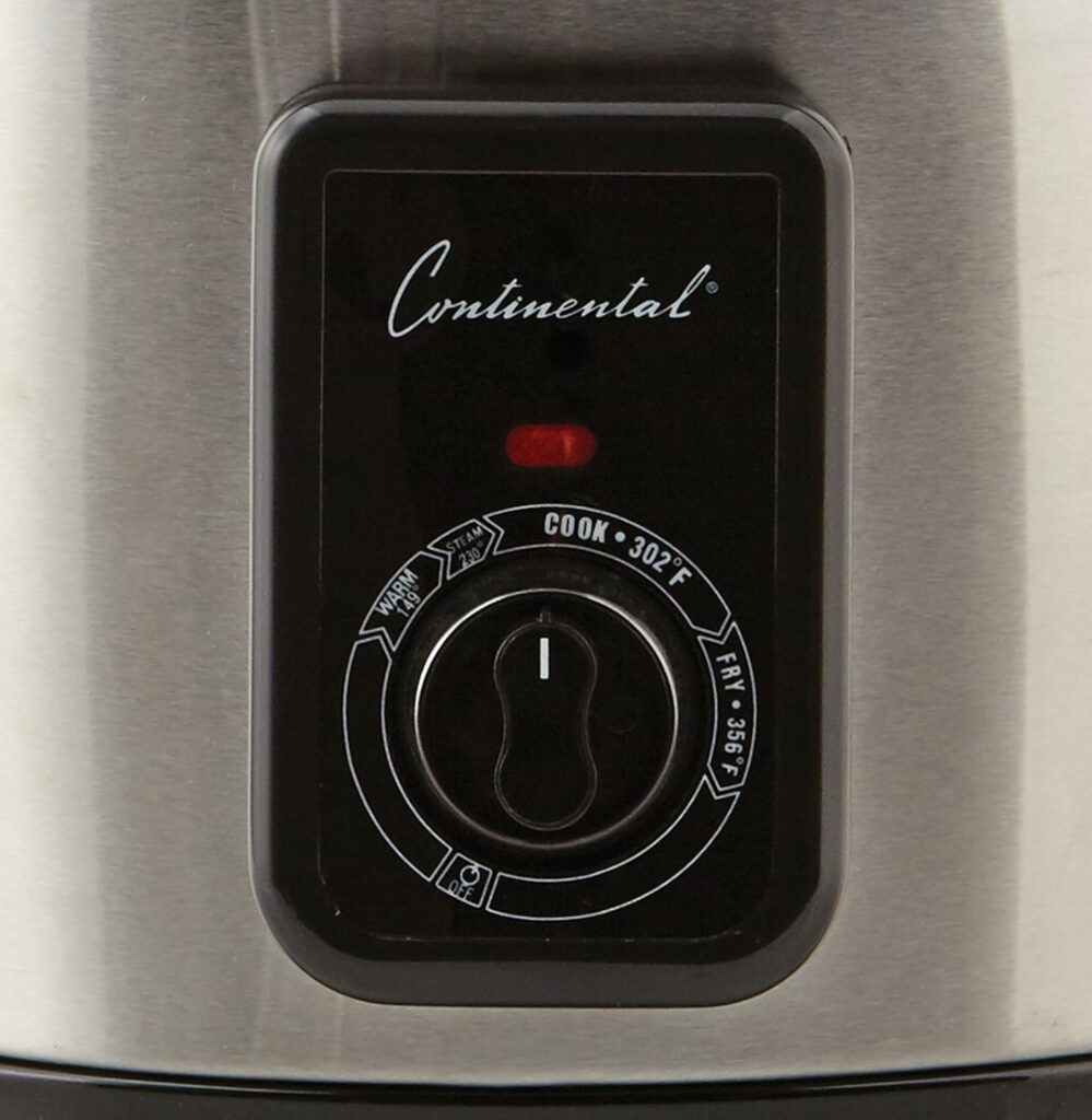 Continental Electric CP43279 5 Liter Deep Fryer Stainless Steel, Silver