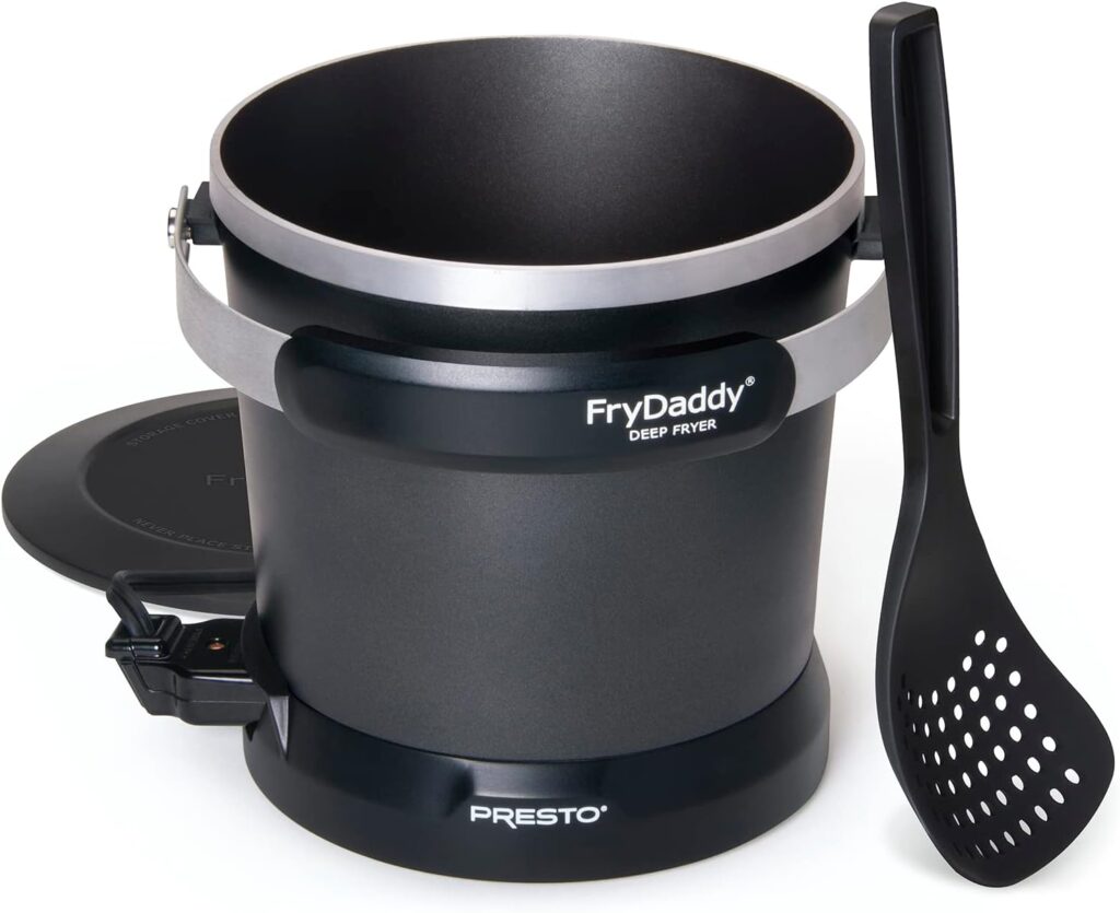 Presto 05420 FryDaddy Electric Deep Fryer,Black