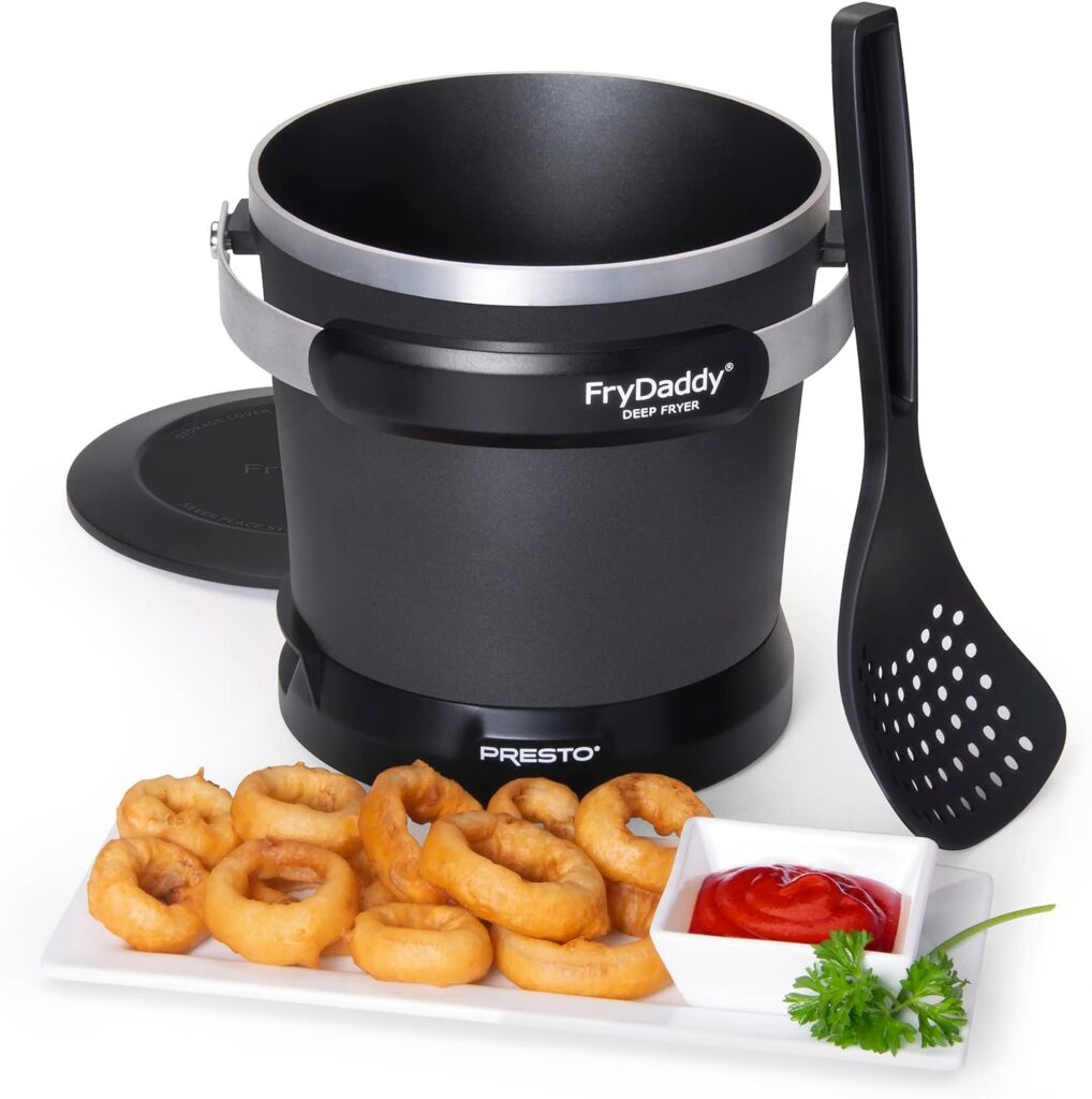 Presto 05420 FryDaddy Electric Deep Fryer,Black