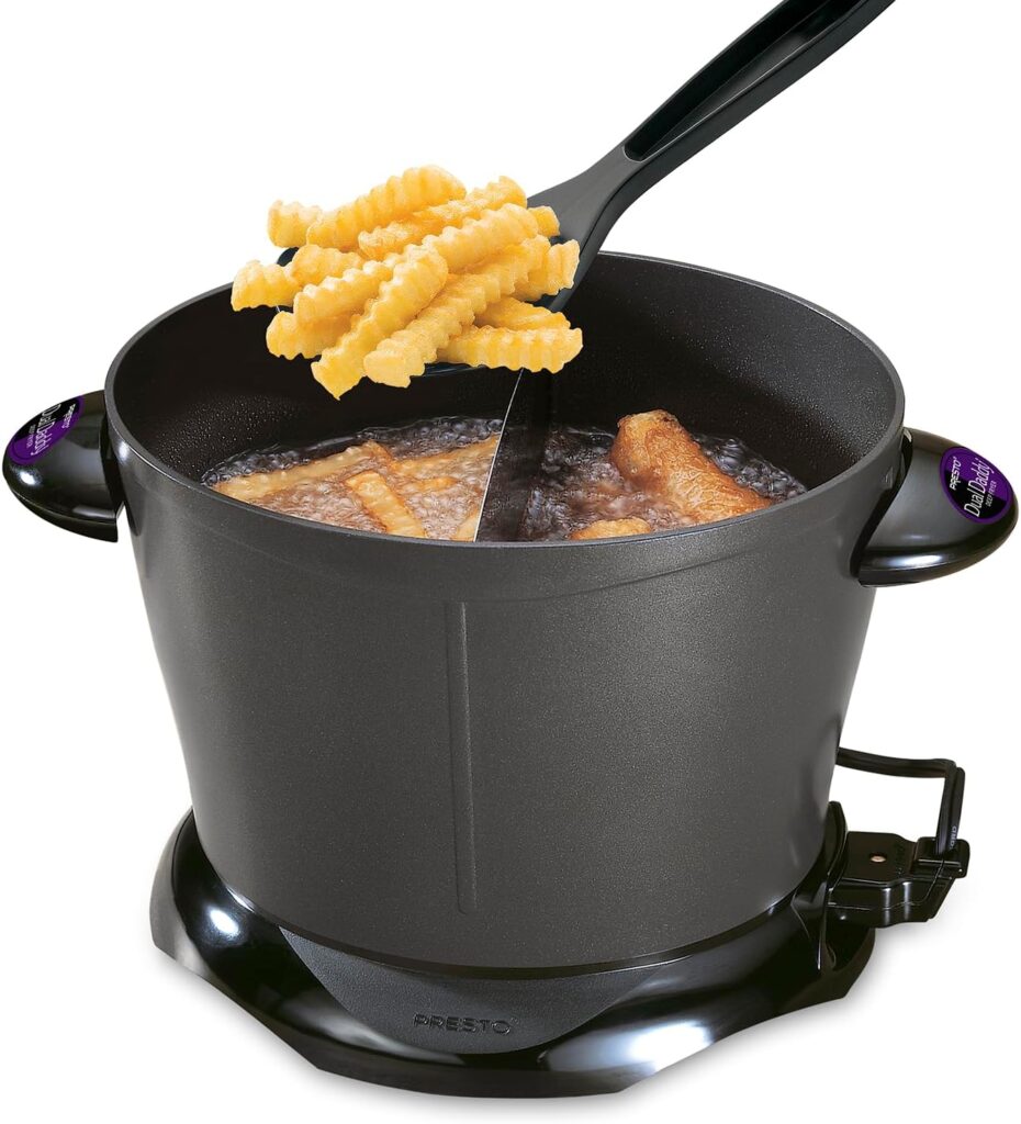 Presto 05450 DualDaddy Electric Deep Fryer