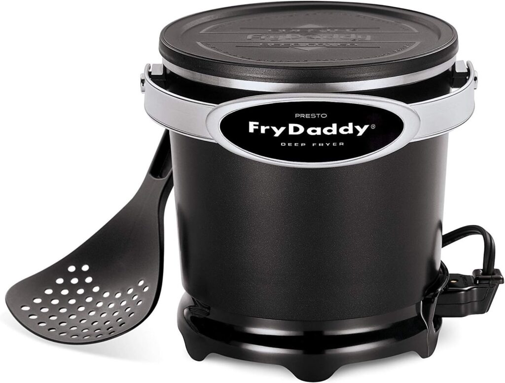 Presto Fry Daddy 4-Cup Electric Deep Fryer, Aluminum